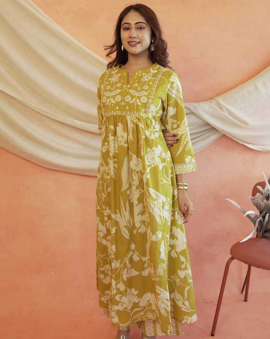 Cotton Anarkali Kurti Rakhi Collection - MYLUXURY LANE ENTERPRISE